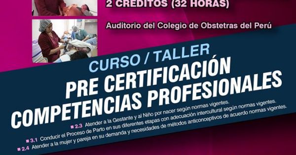 Curso Taller:   Pre-Certificación de Competencias Profesionales. SÁBADO 16 y DOMINGO 17 DE DICIEMBRE