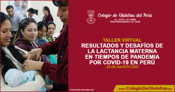 Webinar «Resultados y desafíos de la lactancia materna en tiempos de pandemia por COVID-19 en Perú»
