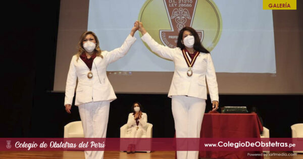 Juramentación del Consejo Directivo Nacional del Colegio de Obstetras del Perú, Gestión 2022-2025