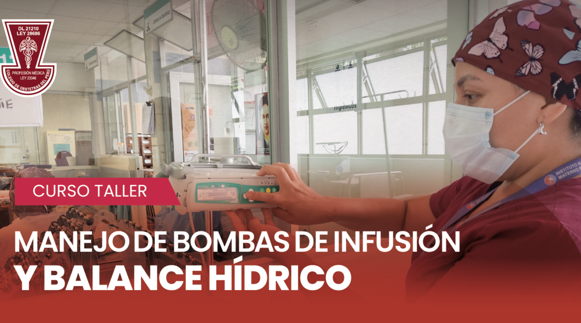 Presentacion del curso de manejo de bombas de infusion y balance hidrico