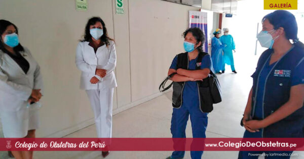 Vacunación de obstetras del sector privado de Lima Norte